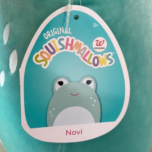 10 inch Novi the Frog squishmallow blue - Picture 4 of 4